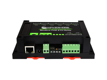 8-ch Ethernet Relay Module, Modbus RTU/Modbus TCP Protocol, PoE port Communication, With Various Isolation And Protection Circuits