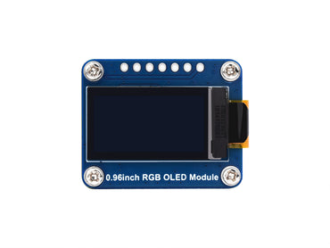 0.96inch RGB OLED Display Module, 64×128 Resolution, 65K Colors, SPI Interface