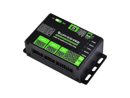 USB-zu-UART/I2C/SPI/JTAG-Konverter, unterstützt mehrere Schnittstellen, kompatibel mit 3,3 V und 5 V