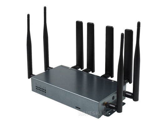 RM520N-GL industrial 5G Router, wireless CPE, snapdragon X62 onboard, 5G Global Band Module, Gigabit Ethernet and WiFi