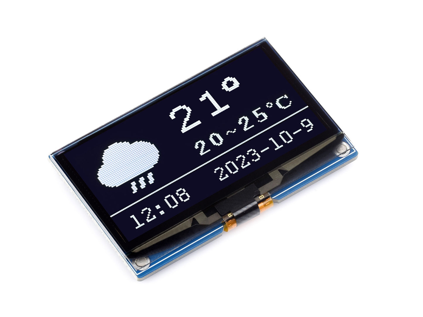 2.42inch OLED Display Module, 128×64 Resolution, SPI / I2C Communication