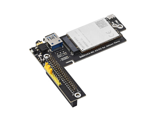 5G/4G/3G module designed for Jetson Nano, multi mode multi band, Options for 5G Module