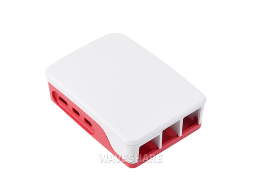 Official Raspberry Pi Case for Raspberry Pi 5, Built-in Cooling Fan, Red/White Color