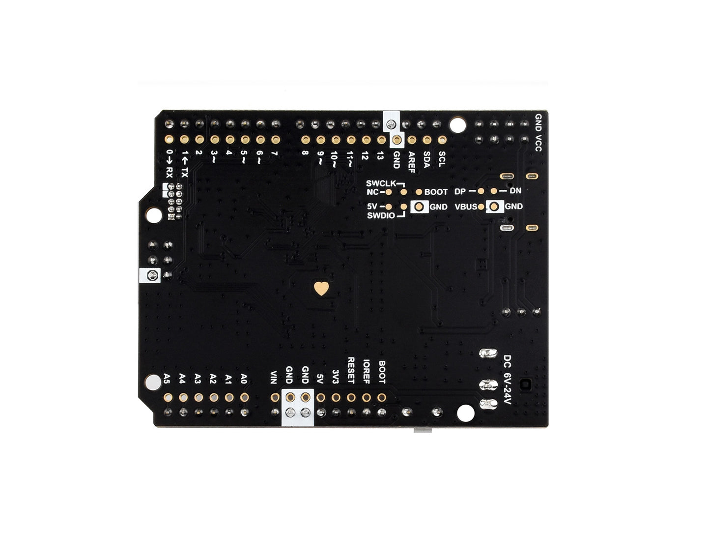 R7FA4 PLUS A Development Board, Based on R7FA4M1AB3CFM, Compatible with Arduino UNO R4 Minima