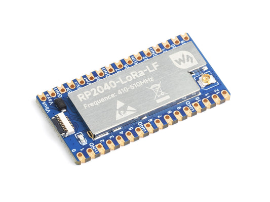 RP2040-LoRa Development Board, Integrates SX1262 RF Chip, Long-Range Communication, Options For Frequency Band