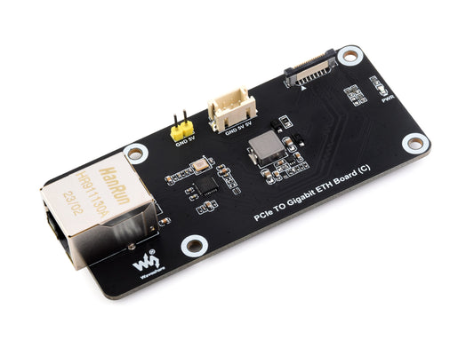 PCIe TO Gigabit ETH Board (C) For Raspberry Pi 5, Supports Raspberry Pi OS, Driver-Free, Plug And Play, Raspberry Pi 5 PCIe Adapter