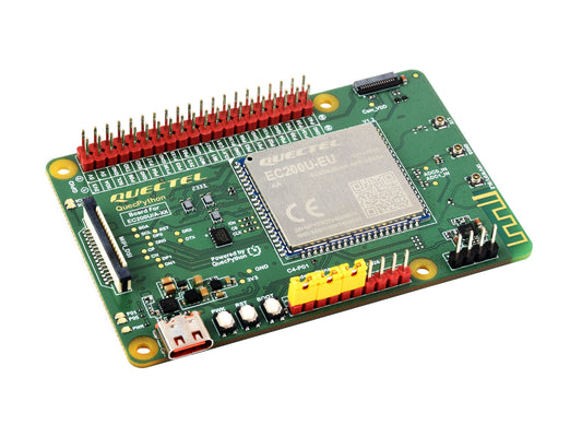 EC200U-EU C4-P01 Development Board Designed For QuecPython, Multi-Mode & Multi-Band Support, LTE Cat-1 / Bluetooth Communication, GNSS Positioning