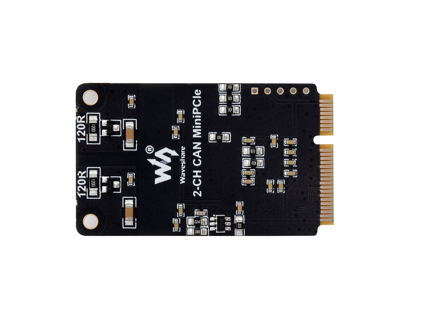 MiniPCIe interface to 2-CH CAN Card, Supports Decoding And Analyzing Function of Multiple CAN Protocols, High-performance Hardware Solution