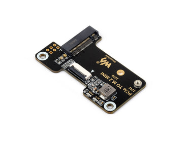 PCIe To M.2 Mini Adapter for Raspberry Pi 5, Supports NVMe Protocol M.2 Solid State Drive, High-speed Reading/Writing, Raspberry Pi 5 NVMe HAT