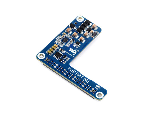 Power Over Ethernet HAT (G) For Raspberry Pi 5 / CM 5, 5V 5A Output, Supports 802.3af/at Network Standard, Raspberry Pi 5 PoE HAT