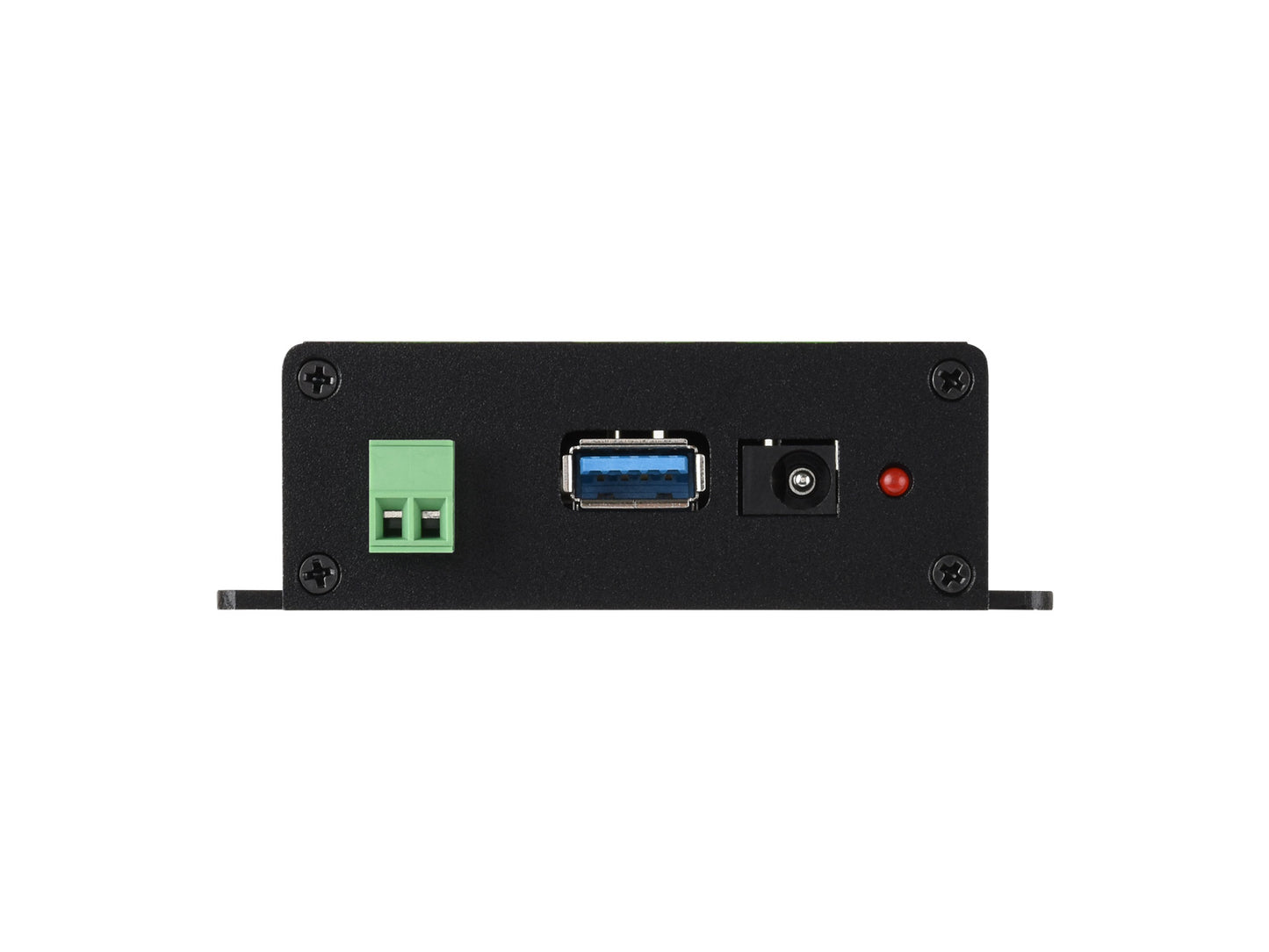 4-Port USB 3.2 Gen1 HUB, Metallgehäuse mit Wandmontage-Unterstützung, treiberfrei, Plug-and-Play, Unterstützung mehrerer Systeme