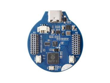 RP2350 MCU Board, With 1.28inch Round LCD, Dual-core & Dual-architecture Design, 240×240 Pixels, 65K Color, IPS Panel