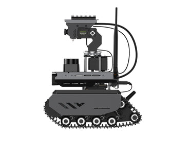 UGV Beast ROS 2 Open-source Off-Road Tracked AI Robot For Jetson Orin Series Board, Dual controllers, 360° Flexible Omnidirectional Pan-Tilt, Optional For Jetson Orin Nano 4GB Kit