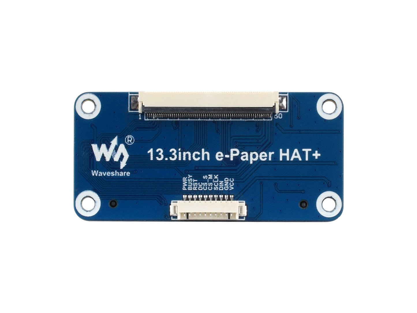 13.3inch E Ink Spectra 6 (E6) Full color E-Paper Display, 1600×1200 Pixels, SPI Communication, Optional For HAT+ Standard Driver HAT, E-ink Display