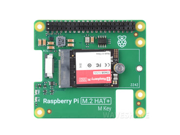 Official Raspberry Pi SSD Kit, Includes 256GB / 512GB High-speed Solid State Drive And Raspberry Pi M.2 HAT+, Complies With PCIe Gen 3 Standard, Suitable For Raspberry Pi 5