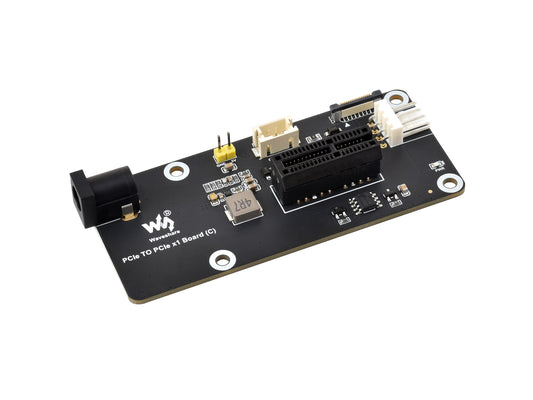 PCIe FFC Connector To Standard PCIe x1 Slot Adapter Board (C) For Raspberry Pi 5, Compatible With PCIe x1, x4, x8, And x16 Interface Devices