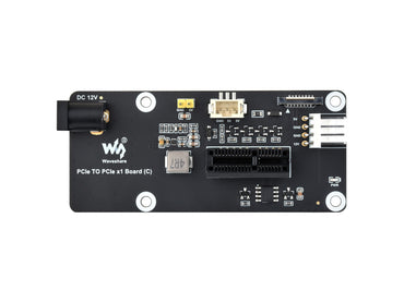PCIe FFC Connector To Standard PCIe x1 Slot Adapter Board (C) For Raspberry Pi 5, Compatible With PCIe x1, x4, x8, And x16 Interface Devices