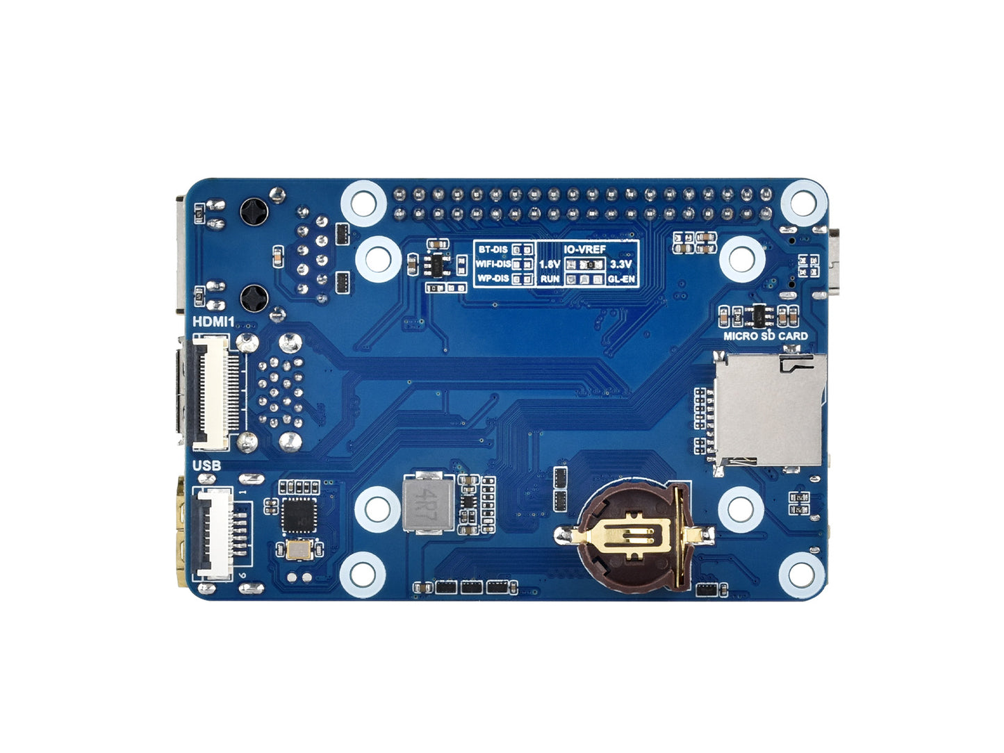 Mini Base Board (A) / Mini-Computer designed for Raspberry Pi Compute Module 5 (NOT Included)