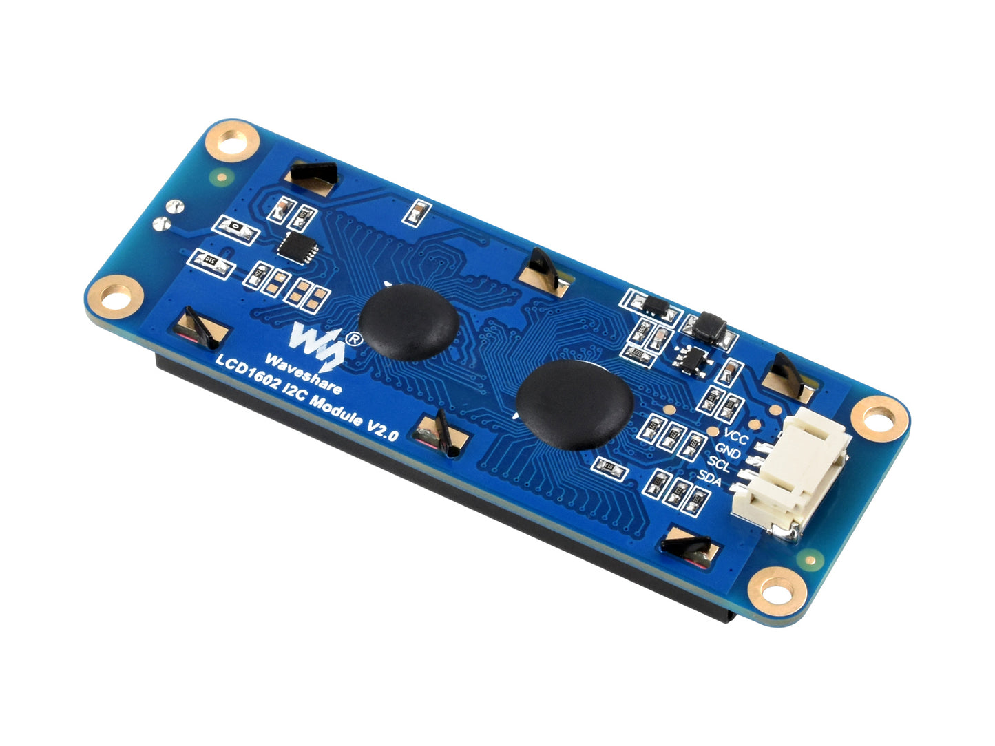 LCD1602 I2C Module, Options For Three Colors, 32 Characters LCD, 3.3V/5V, Backlight Adjustable