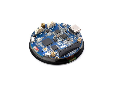 ESP32-S3 1.75inch AMOLED Round Touch Display Development Board, 32-bit LX7 Dual-core Processor, 466×466 Pixels, QSPI Interface, Onboard Dual Microphones Array, ESP32 With Display
