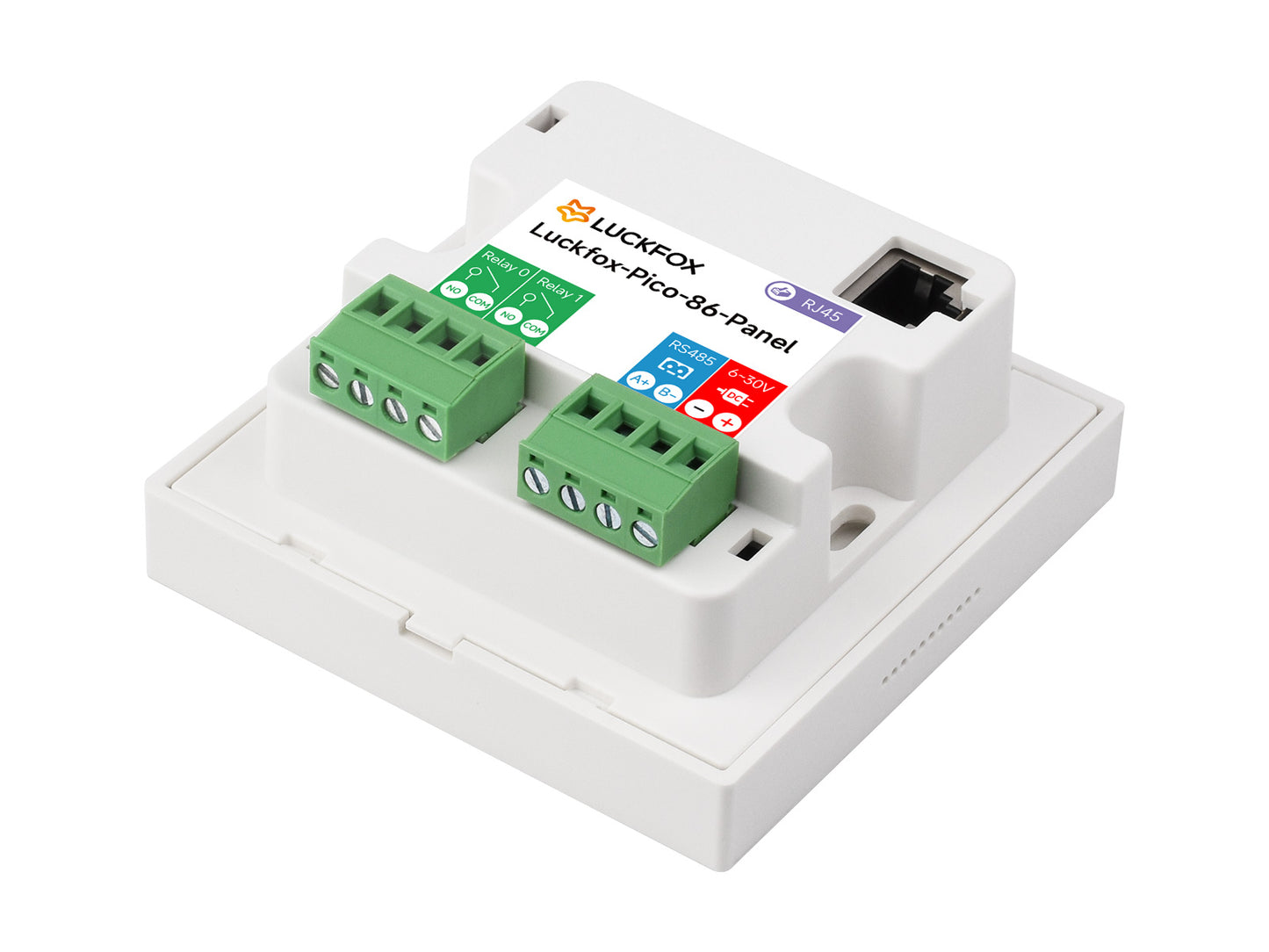 Luckfox Core1106 Smart 86 Box Development Board, RV1106G2 / RV1106G3 Processor, 0.5 / 1TOPS, 128MB / 256MB DDR3L, ARM Cortex-A7 32-bit Core, Optional For Wireless Module