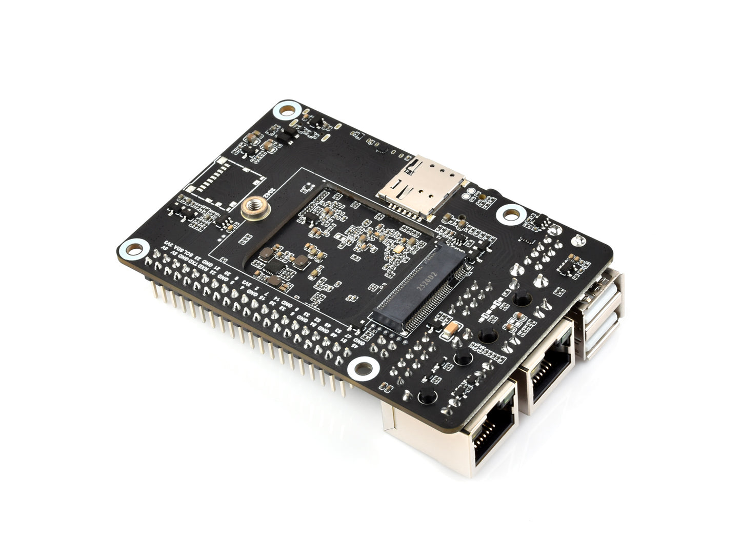 Luckfox Lyra Pi Linux Micro Development Board, Based On Luckfox Core3506 Core Board, Integrates Triple-core ARM Cortex-A7 and ARM Cortex-M0 Processors