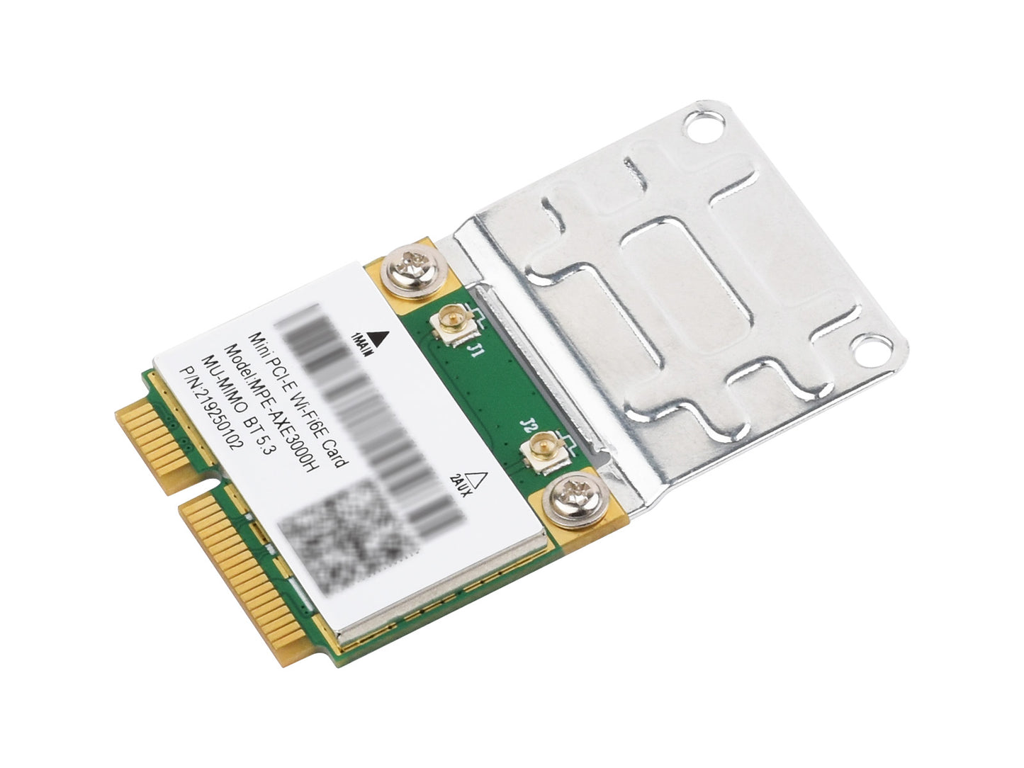 Wireless MINIPCIE AX210 NIC, Gigabit Tri-Band Wi-Fi 6E, 802.11AX Standard, Bluetooth 5.3