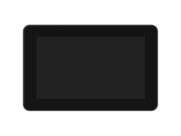 7inch 720 × 1280 Industrial HMI All-in-one Touch Display For Raspberry Pi 4 / 5, Supports Dual 4K HDMI Output, 10-point Touch, Optical Bonding, Aluminum Alloy Case