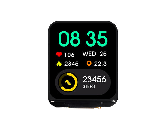 ESP32-C6 1.69inch LCD Development Board, 240×280 Pixels, Supports Wi-Fi 6 / BLE 5, 160MHz RISC-V Processor, AI Speech, ESP32 With Display