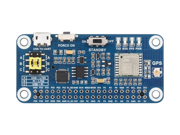 L76K GPS HAT For Raspberry Pi, GPS / BeiDou (BDS) / GLONASS / QZSS Support