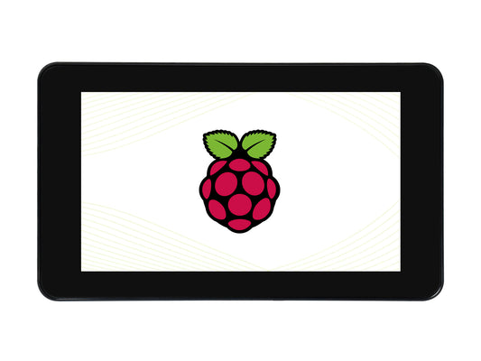 7inch Capacitive Touch Display for Raspberry Pi, with Protection Case, DSI Interface, 800×480