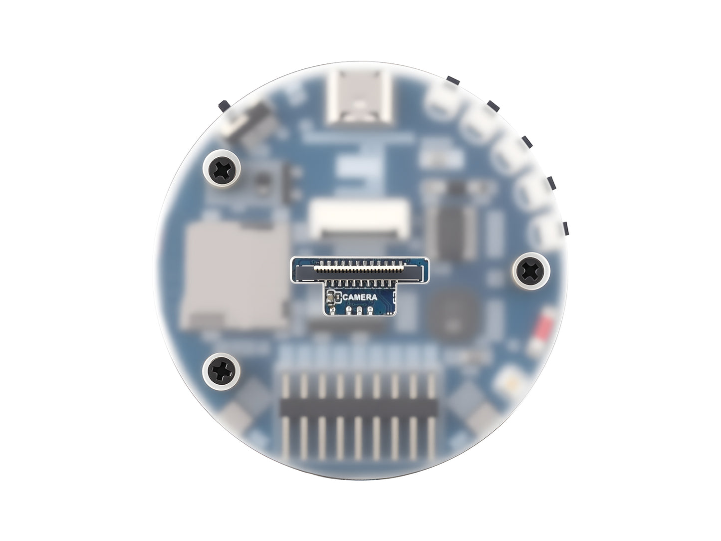 ESP32-S3 AI Smart Speaker Development Board, Onboard Dual Microphone Array, Supports Noise Reduction And Echo Cancellation, Surround RGB Lighting, ESP32 Audio