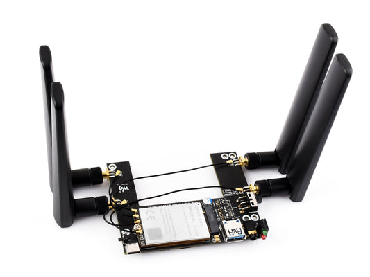 5G/4G/3G Module Designed For Jetson Orin, Includes RM520N-GL Module, Supports 5G NSA And SA Networking, GNSS Positioning