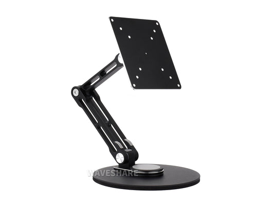 VESA Portable Monitor Adjustable Stand, Compatible With Monitors Up To 19inch, Supports Multi-axis Rotation, Weighted Base And Ergonomic Design, Foldable For Easy Storage