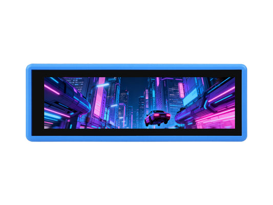 RP2350 High-Performance Development Board With 3.49inch IPS Capacitive Touch Display, 172 × 640 Resolution, Dual-core & Dual-architecture Design, Built-in AXS15231B LCD & Touch Controller