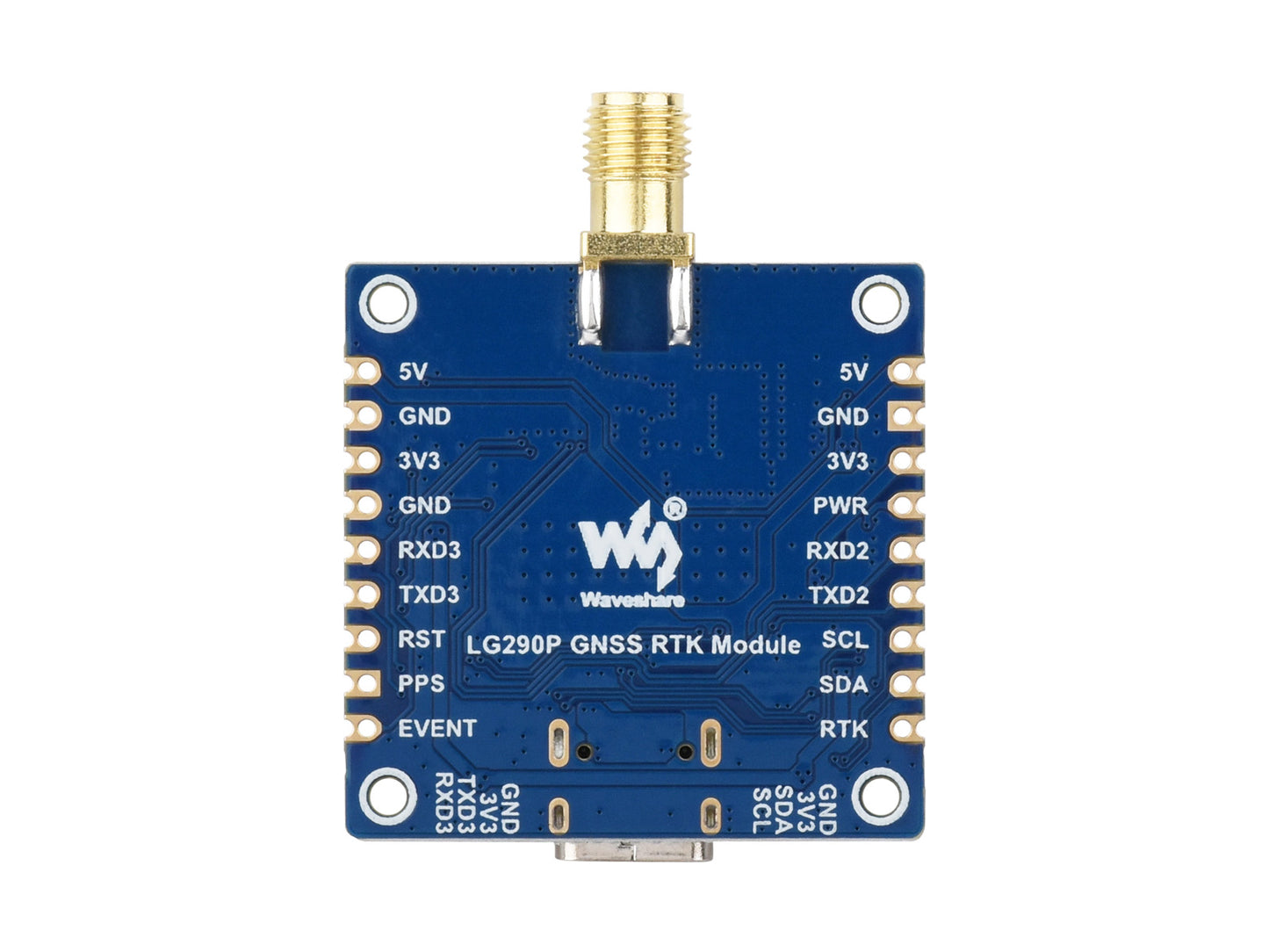 LG290P Series Quad-band GNSS Module, Quad-band RTK Centimeter-Level Positioning, L1+L2+L5+E6 Quad-band Positioning Technology, Supports Multi-constellation Simultaneous Reception
