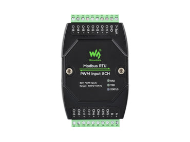 Industrial 8-Ch PWM Input Module, Modbus RTU Protocol, Isolated RS485 Interface, Supports Frequency And Duty Cycle Acquisition, With Various Isolation And Protection Circuits