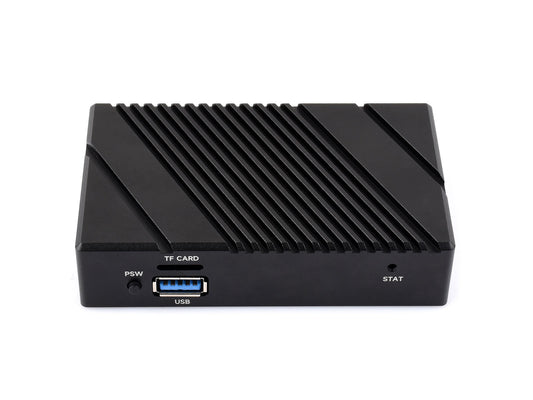 Gigabit / 2.5G Dual Ethernet Mini-Computer (B) Based On Raspberry Pi CM5 (NOT included), Dual RJ45 Ethernet Ports, Supports 4K Display Output And Dual MIPI Interfaces