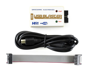 Waveshare USB Blaster V2 Download Cable, compatible with ALTERA USB Blaster FPGA/CPLD programmer, high-speed FT245+CPLD solution