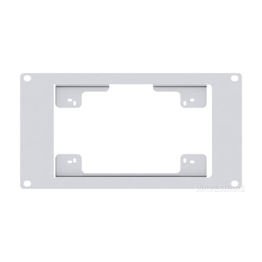 HomeRack 7-Zoll-DSI-Display-Montageplatte, 3 HE, für offizielle Raspberry Pi 7-Zoll-Touchdisplays