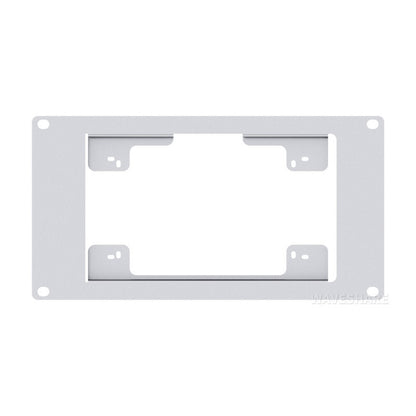 HomeRack 7inch DSI Display Mounting Panel, 3U, for Official Raspberry Pi 7inch Touch Displays