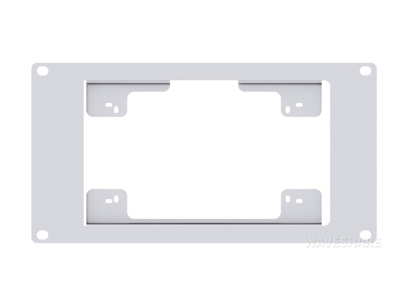 HomeRack 7inch DSI Display Mounting Panel, 3U, for Official Raspberry Pi 7inch Touch Displays