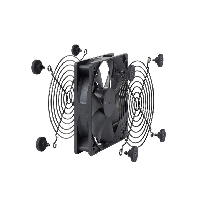 USB 5V 120mm Quiet Cooling Fan 3 Speed Levels PWM Control High Airflow Low Vibration