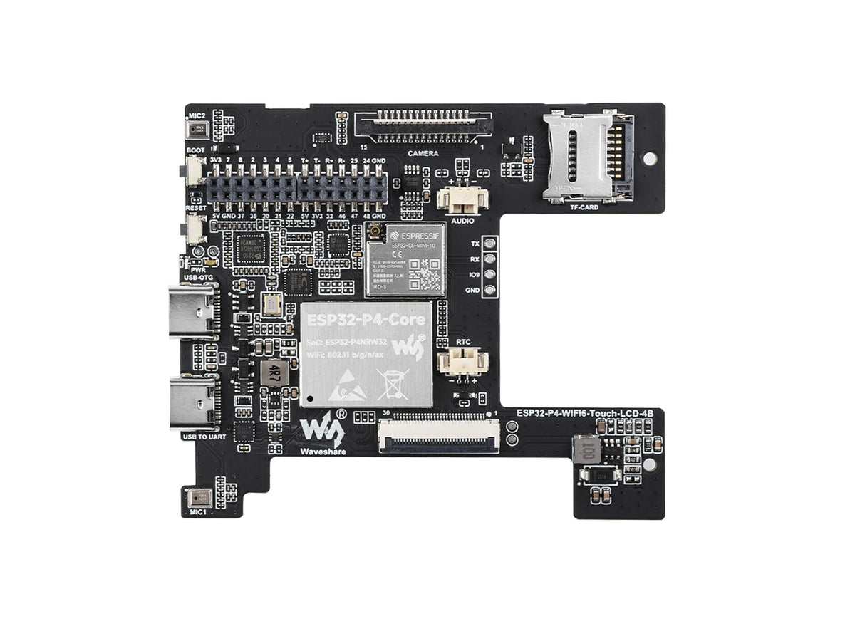 ESP32-P4 Smart 86 Box Development Board, Based On ESP32-P4 Controller With RISC-V 32-bit Dual-core And Single-core Processors, Onboard 4inch 720 × 720 Pixel Touch Display, 5-point Touch