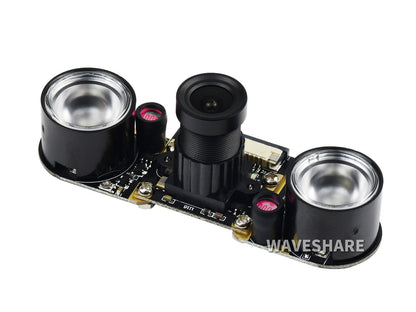 RPi Camera (F) for Raspberry Pi, OV5647, 5MP, Supports Infrared night vision, Adjustable Focus