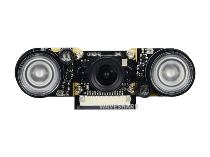 RPi Camera (F) for Raspberry Pi, OV5647, 5MP, Supports Infrared night vision, Adjustable Focus