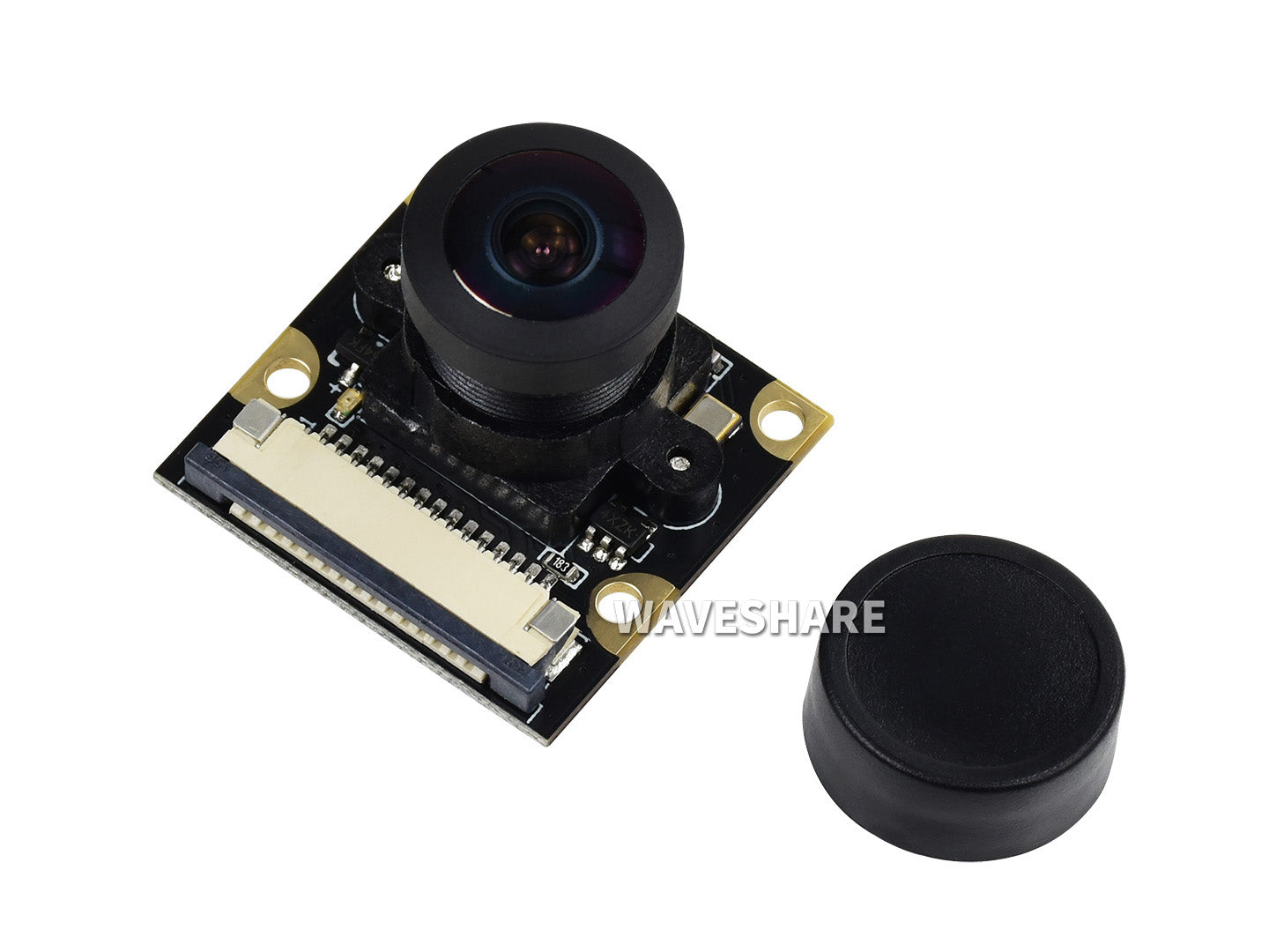 RPi Camera (I) for Raspberry Pi, OV5647, 5MP, Adjustable Focus, Fisheye Lens