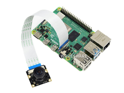 RPi Camera (I) for Raspberry Pi, OV5647, 5MP, Adjustable Focus, Fisheye Lens
