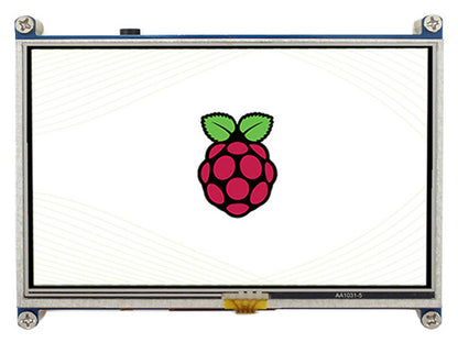 5inch Resistive Touch Screen LCD, 800×480, HDMI, Low Power
