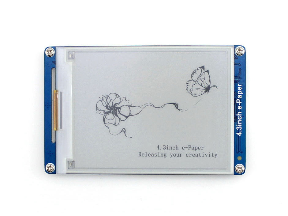 800x600, 4.3inch e-Paper UART Module